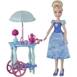Disney Princess Cinderella Doll With Tea Cart E2912