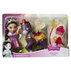Disney Princess Petite Mulan Doll And Pony Playset
