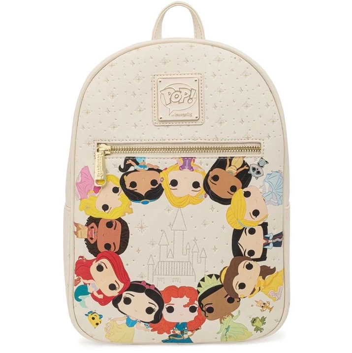 Pop By Loungefly Disney Princess Circles Mini Backpack 1 Pop By Loungefly Disney Princess Circles Mini Backpack