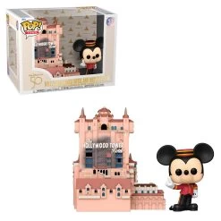 Walt Disney World 50th Mickey With Tower Of Terror Funko Pop! Town