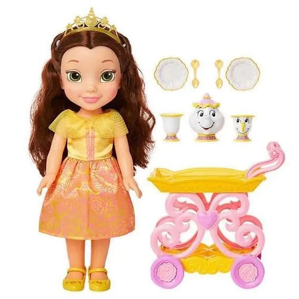 Disney Princess Belle Doll & Tea Trolley My First 12inch 201014 2 Disney Princess Belle Doll & Tea Trolley My First 12inch 201014 - Image 2