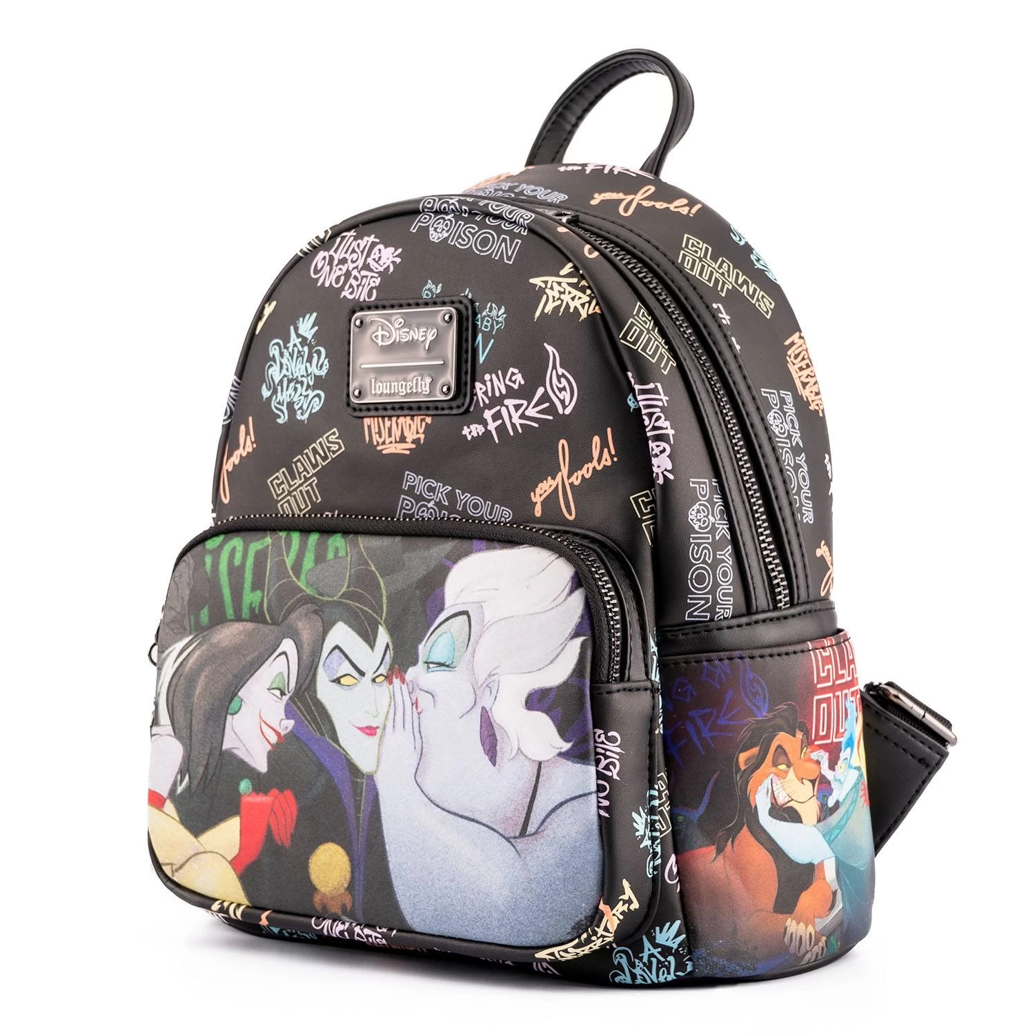 Loungefly Disney Villains Mini Backpack 3 Loungefly Disney Villains Mini Backpack - Image 3