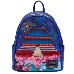 Loungefly Disney Mulan Castle Light Up Backpack