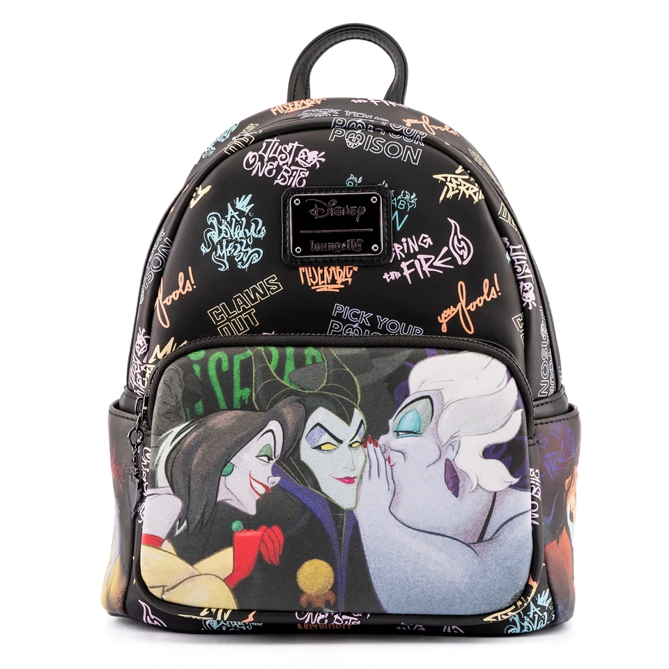 Loungefly Disney Villains Mini Backpack 1 Loungefly Disney Villains Mini Backpack