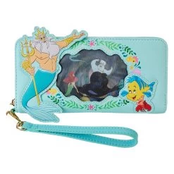 Loungefly Disney The Little Mermaid Princess Lentiuclar Wristlet