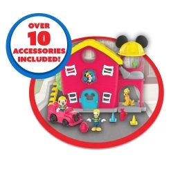 Disney Junior Mickey Mouse Fire House Playset -Disney Toys 3MickeyMouseFireHousePlayset