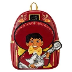 Loungefly Disney Pixar Cocoa Miguel Cosplay Mini Backpack