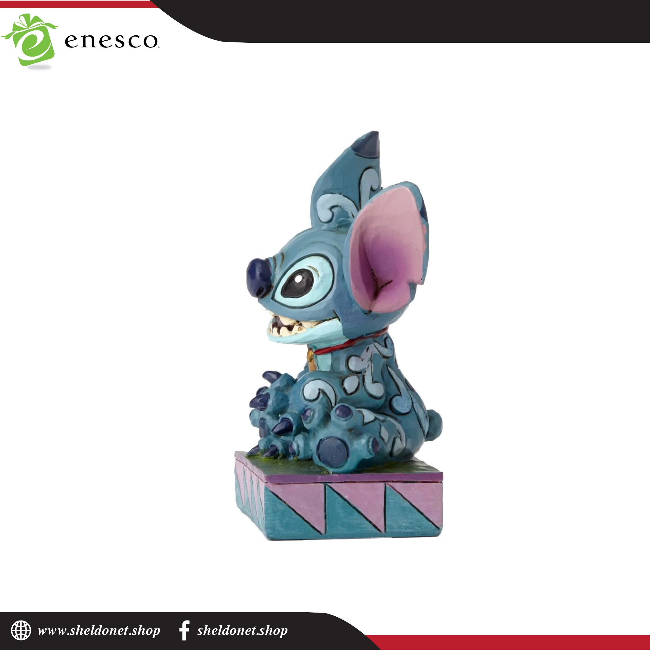 Enesco : Disney Traditions - Stitch 3 Enesco : Disney Traditions - Stitch - Image 3