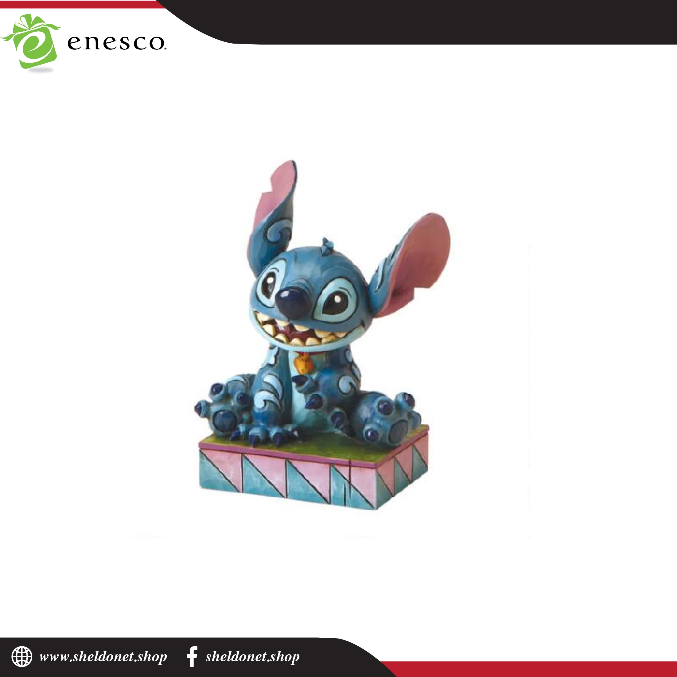 Enesco : Disney Traditions - Stitch 1 Enesco : Disney Traditions - Stitch
