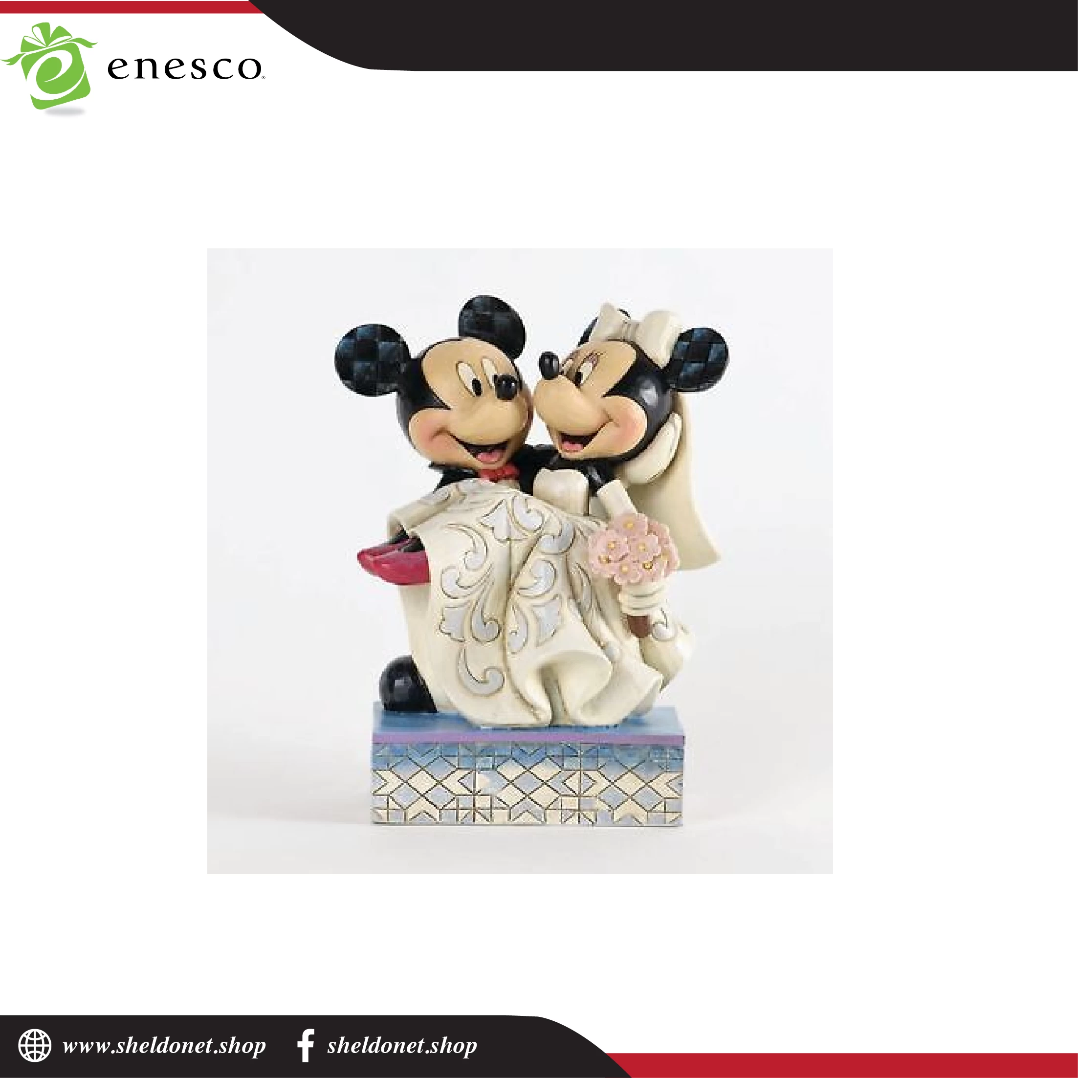 Enesco : Disney Traditions - Mickey & Minnie Wedding 1 Enesco : Disney Traditions - Mickey & Minnie Wedding