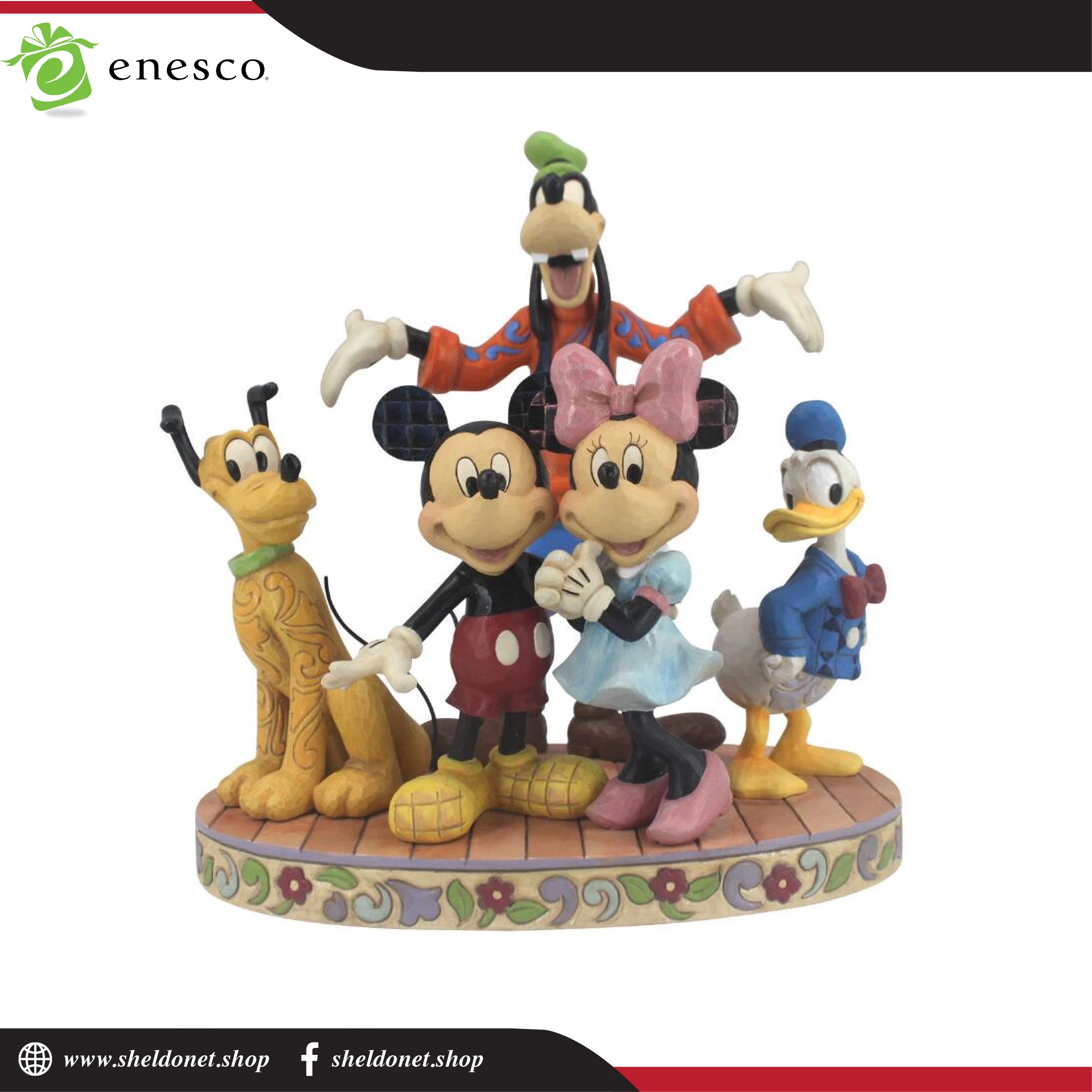 Enesco : Disney Traditions - Mickey Fab Five 2 Enesco : Disney Traditions - Mickey Fab Five - Image 2