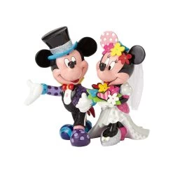 Enesco : Disney By Britto - Mickey & Minnie Wedding