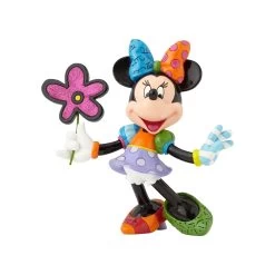 Enesco : Disney By Britto - Minnie With Flowers