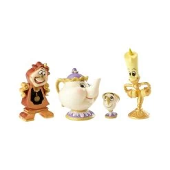 Enesco : Disney Showcase - Enchanted Objects Set (Animated Beauty And The Beast)