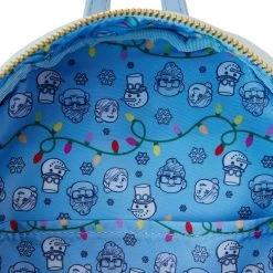 LOUNGEFLY Disney Pixar Up Houses Christmas Lights Mini Backpack -Disney Toys 5wmq1BFL