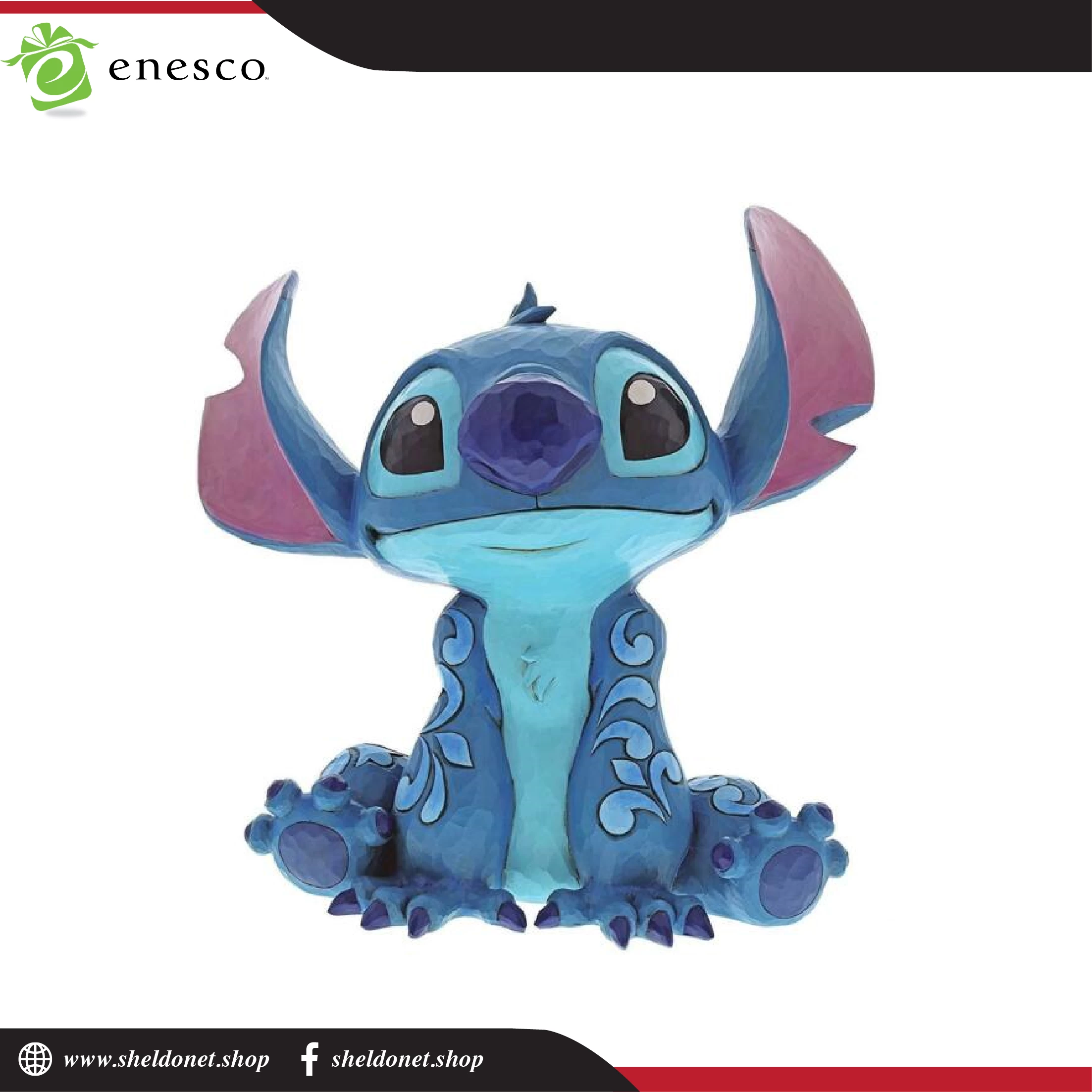 Enesco : Disney Traditions - Stitch Big Fig 1 Enesco : Disney Traditions - Stitch Big Fig