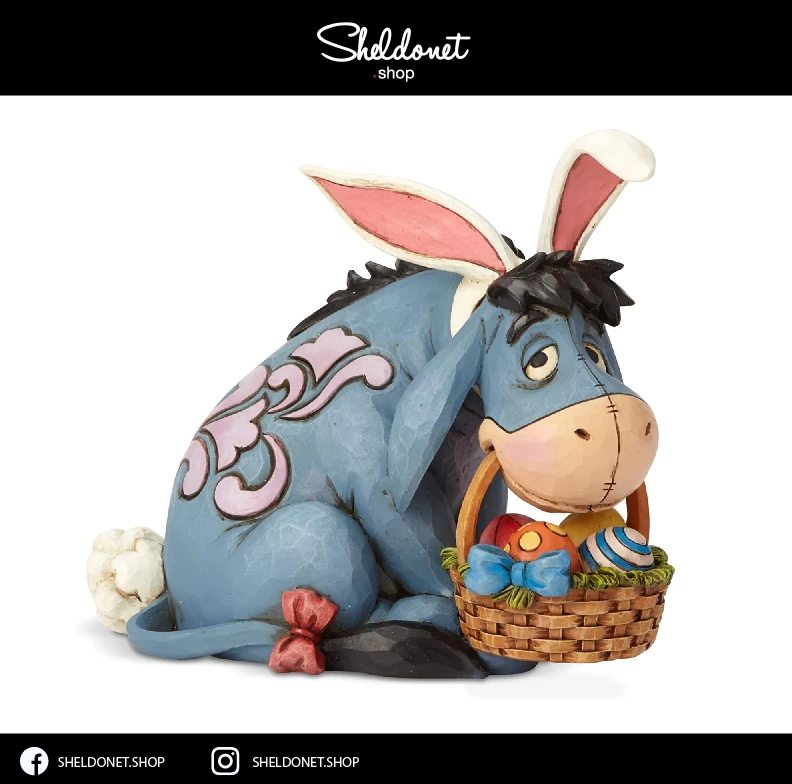 Enesco: Disney Traditions - Eeyore As Easter Bunny 4 Enesco: Disney Traditions - Eeyore As Easter Bunny - Image 4