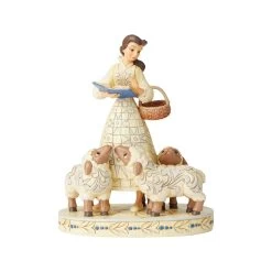 Enesco : Disney Traditions - Belle White Woodland