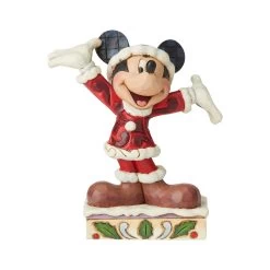 Enesco : Disney Showcase - Mickey Christmas Personality
