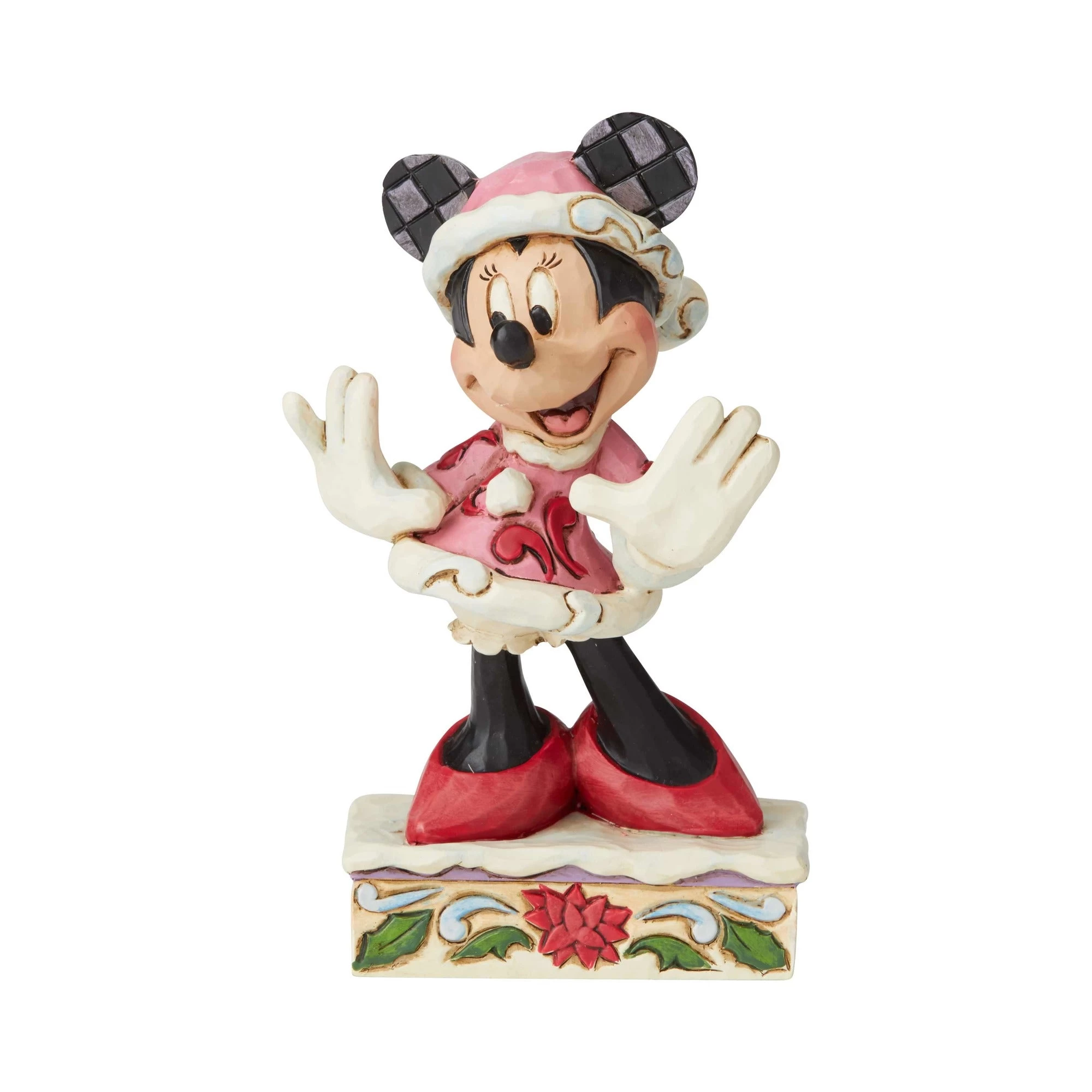 Enesco : Disney Showcase - Minnie Christmas Personality 1 Enesco : Disney Showcase - Minnie Christmas Personality