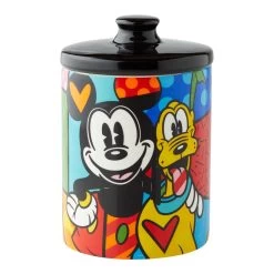 Enesco : Disney By Britto - Pluto Canister Cookie Jar