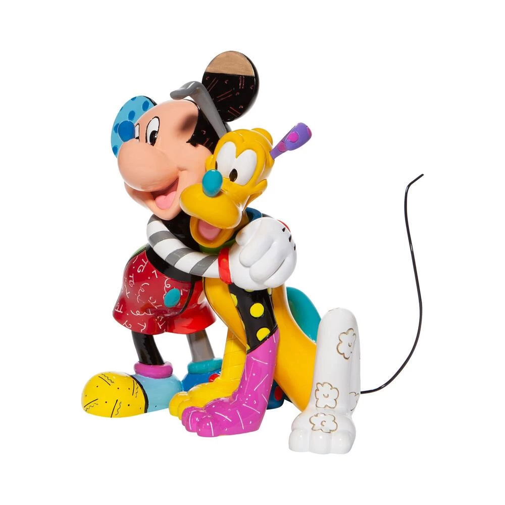 Enesco: Disney Britto: Mickey & Pluto 2 Enesco: Disney Britto: Mickey & Pluto - Image 2