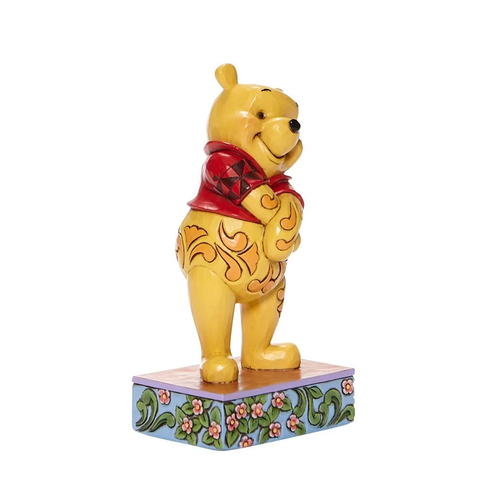 Enesco: Disney Traditions: Pooh Standing Personality Pose 4 Enesco: Disney Traditions: Pooh Standing Personality Pose - Image 4