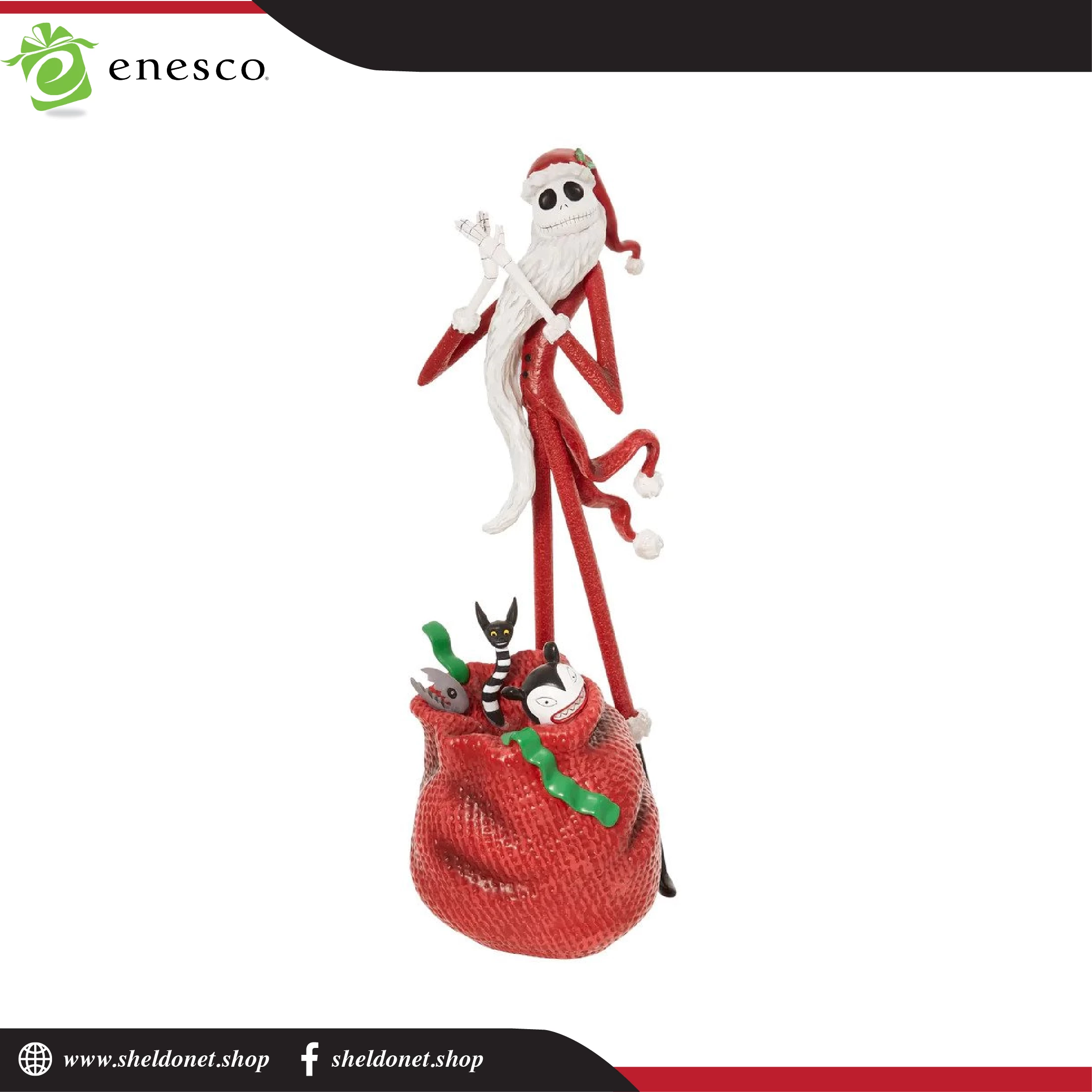 Enesco: Disney Showcase - Santa Jack 1 Enesco: Disney Showcase - Santa Jack