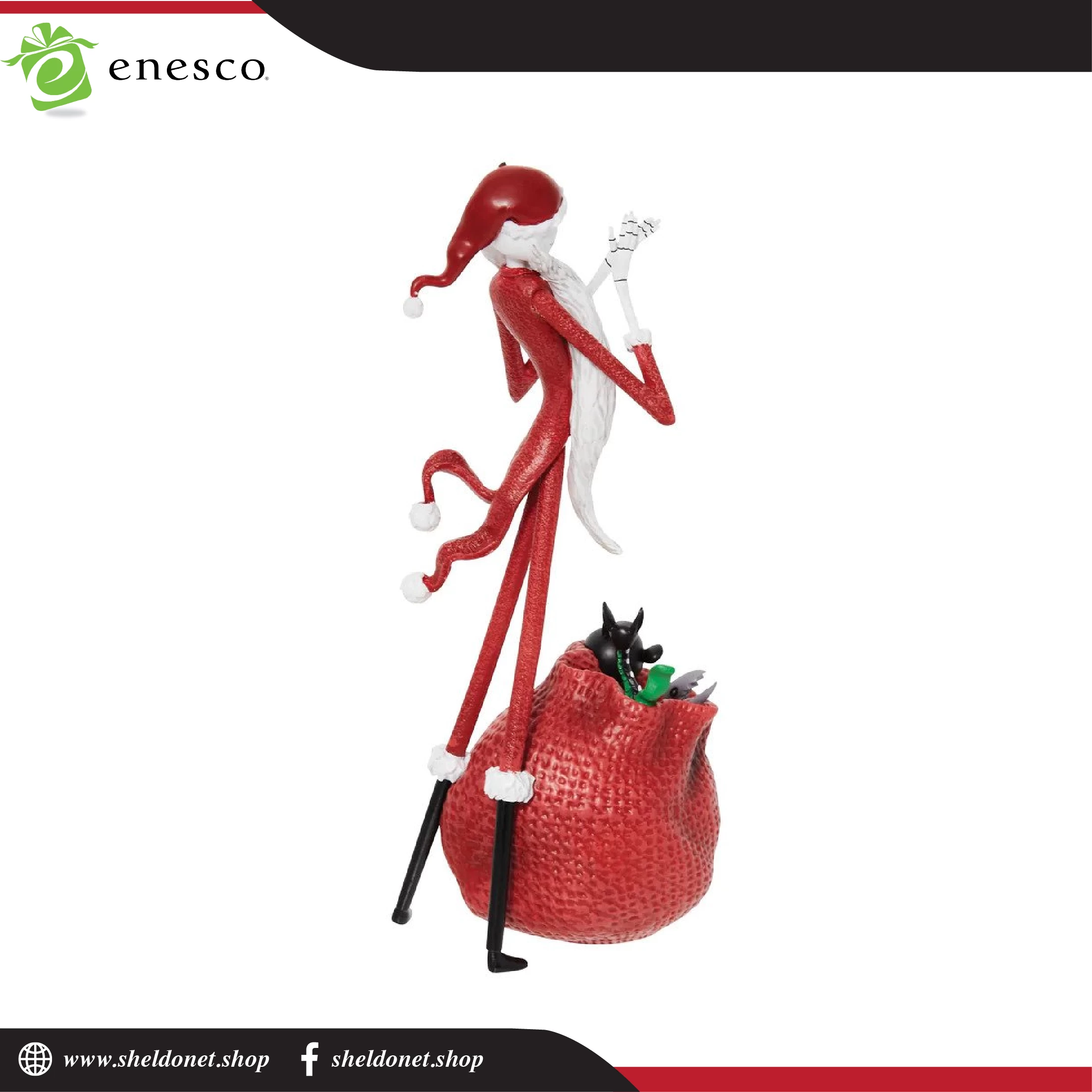 Enesco: Disney Showcase - Santa Jack 6 Enesco: Disney Showcase - Santa Jack - Image 6