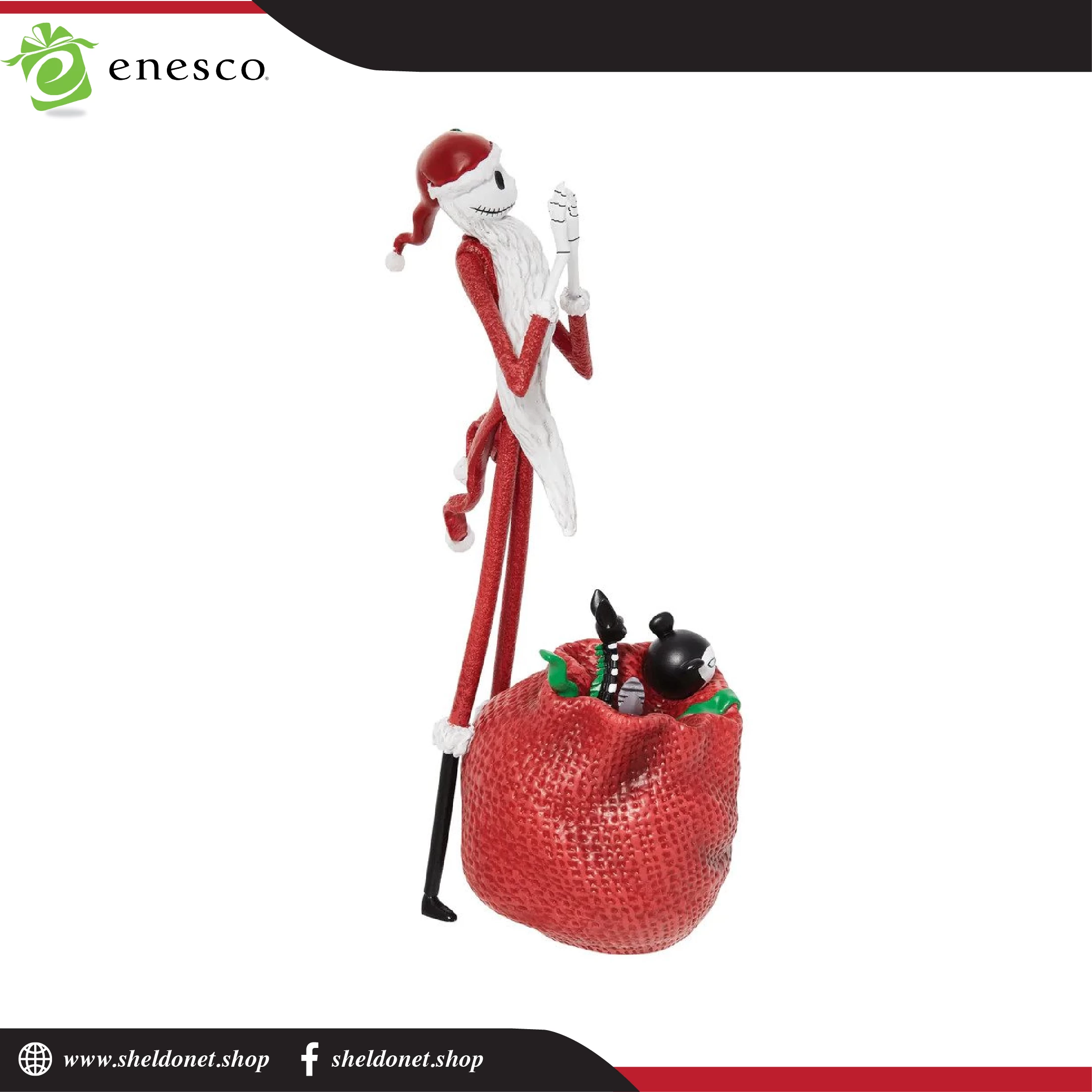 Enesco: Disney Showcase - Santa Jack 4 Enesco: Disney Showcase - Santa Jack - Image 4