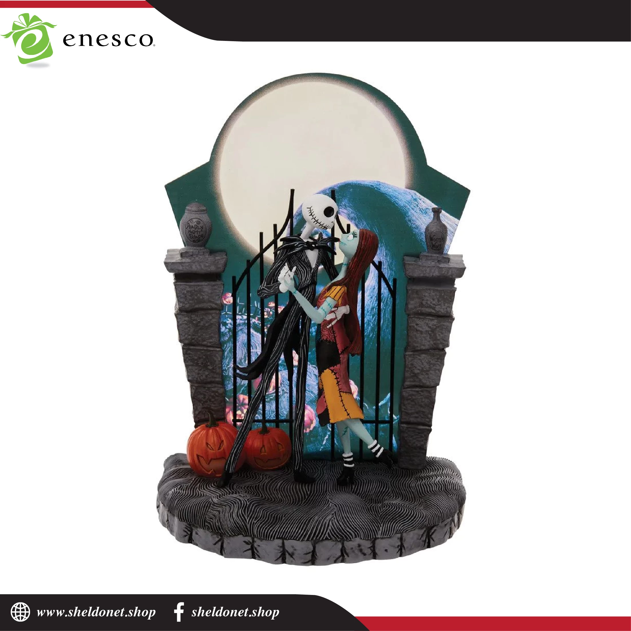 Enesco: Disney Showcase - Nightmare Before Christmas Jack & Sally Dancing 1 Enesco: Disney Showcase - Nightmare Before Christmas Jack & Sally Dancing