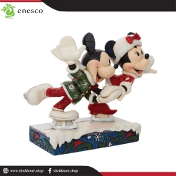 Enesco: Disney Traditions -Minnie And Mickey Ice Skating 6 Enesco: Disney Traditions -Minnie And Mickey Ice Skating -Disney Toys 6010871 2