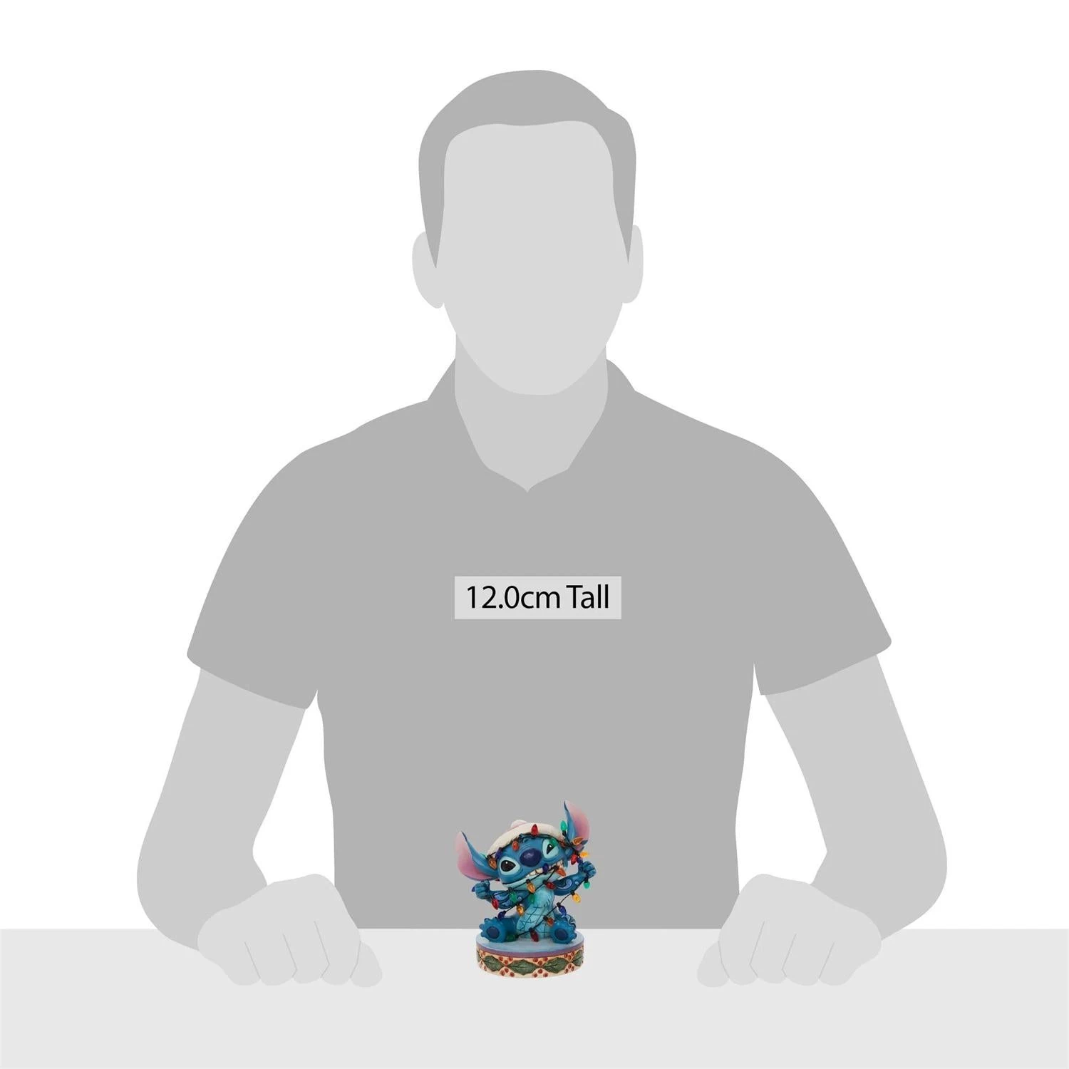 Enesco: Disney Traditions - Stitch Wrapped In Christmas Lights 5 Enesco: Disney Traditions - Stitch Wrapped In Christmas Lights - Image 5