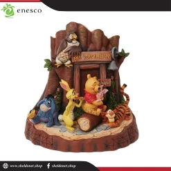 Enesco: Disney Traditions -Pooh Carved By Heart