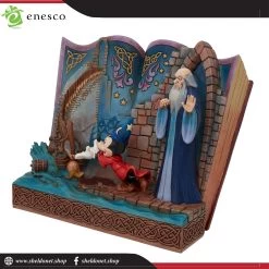 Enesco: Disney Traditions - Sorcerer Mickey Story Book 7 Enesco: Disney Traditions - Sorcerer Mickey Story Book -Disney Toys 6010883 3