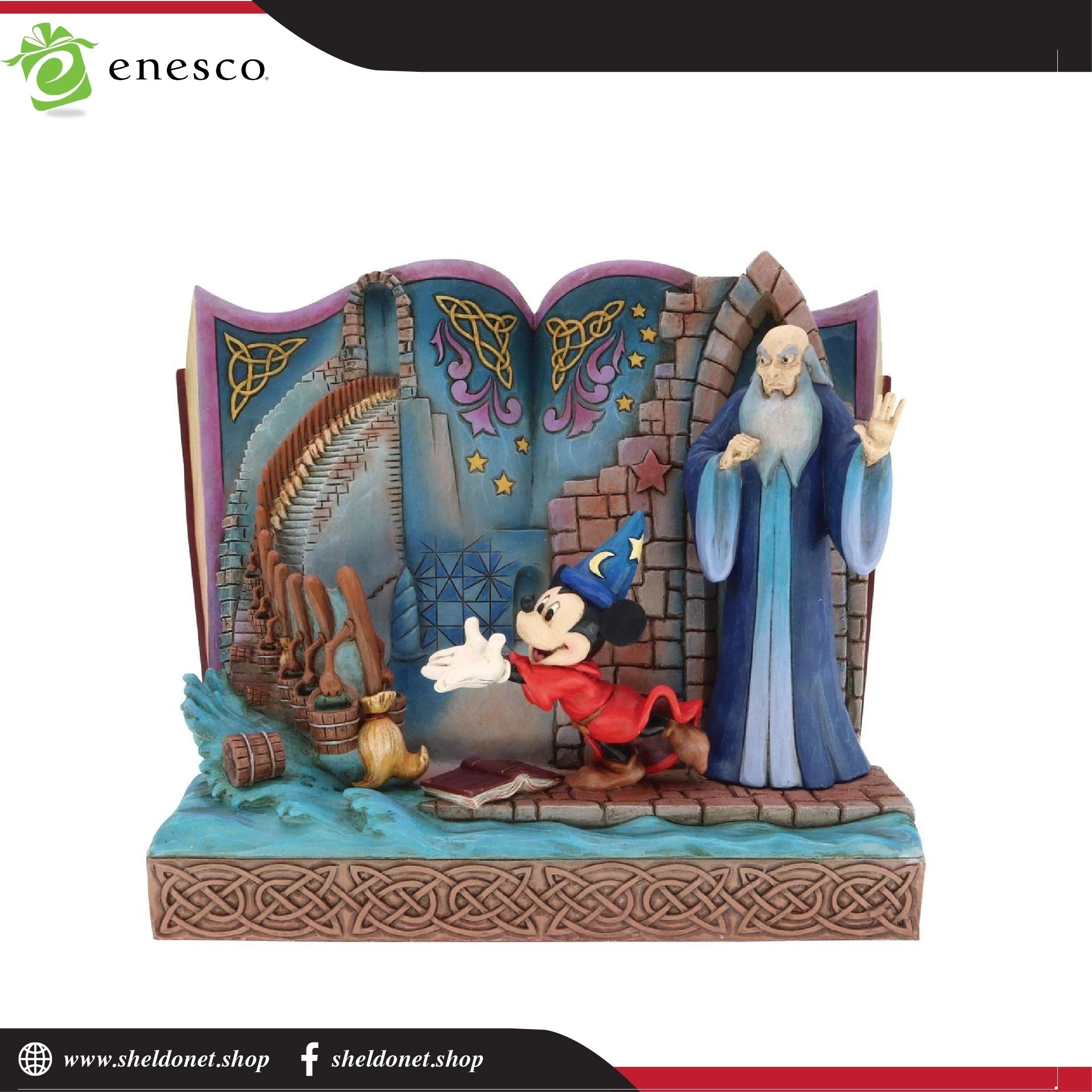 Enesco: Disney Traditions - Sorcerer Mickey Story Book 1 Enesco: Disney Traditions - Sorcerer Mickey Story Book