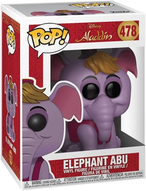 Elephant Abu Disney Aladdin Pop! Vinyl Figure 3 Elephant Abu Disney Aladdin Pop! Vinyl Figure - Image 3
