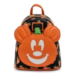 Loungefly Disney Mickey-O-Lantern Pumpkin Mini Backpack