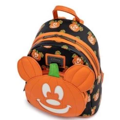 Loungefly Disney Mickey-O-Lantern Pumpkin Mini Backpack 9 Loungefly Disney Mickey-O-Lantern Pumpkin Mini Backpack -Disney Toys 69B276BD 133D 4F64 A6E1 36950632C090 71715