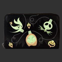 Loungefly Disney Nightmare Before Christmas Tree Lights Ziparound Wallet -Disney Toys 6smn0fvv