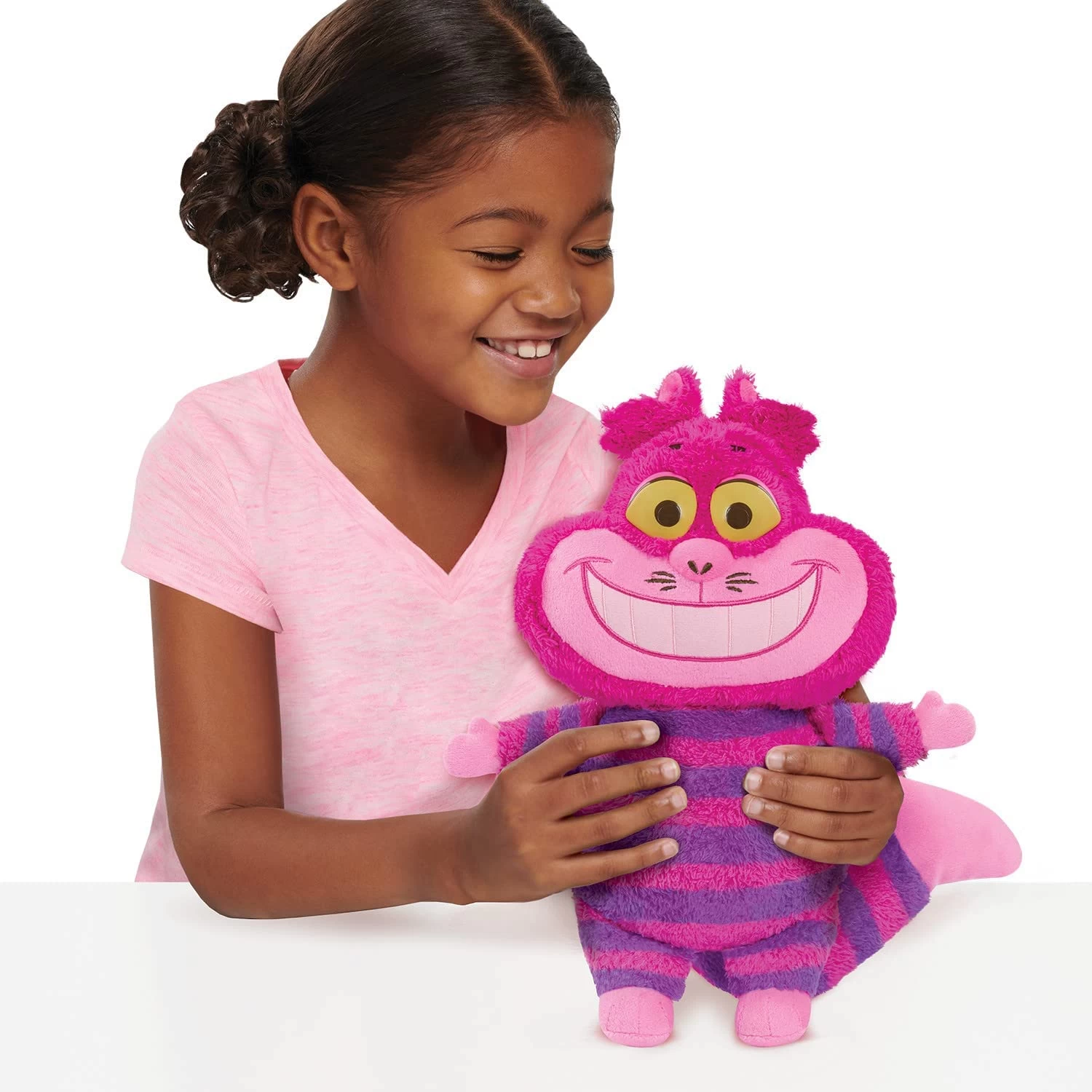 Disney Junior Alice’s Wonderland Bakery Chat & Glow Cheshire Cat Plush 3 Disney Junior Alice’s Wonderland Bakery Chat & Glow Cheshire Cat Plush - Image 3