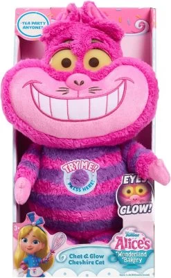 Disney Junior Alice’s Wonderland Bakery Chat & Glow Cheshire Cat Plush 11 Disney Junior Alice’s Wonderland Bakery Chat & Glow Cheshire Cat Plush -Disney Toys 71qLqe 8 3L. AC SL1500