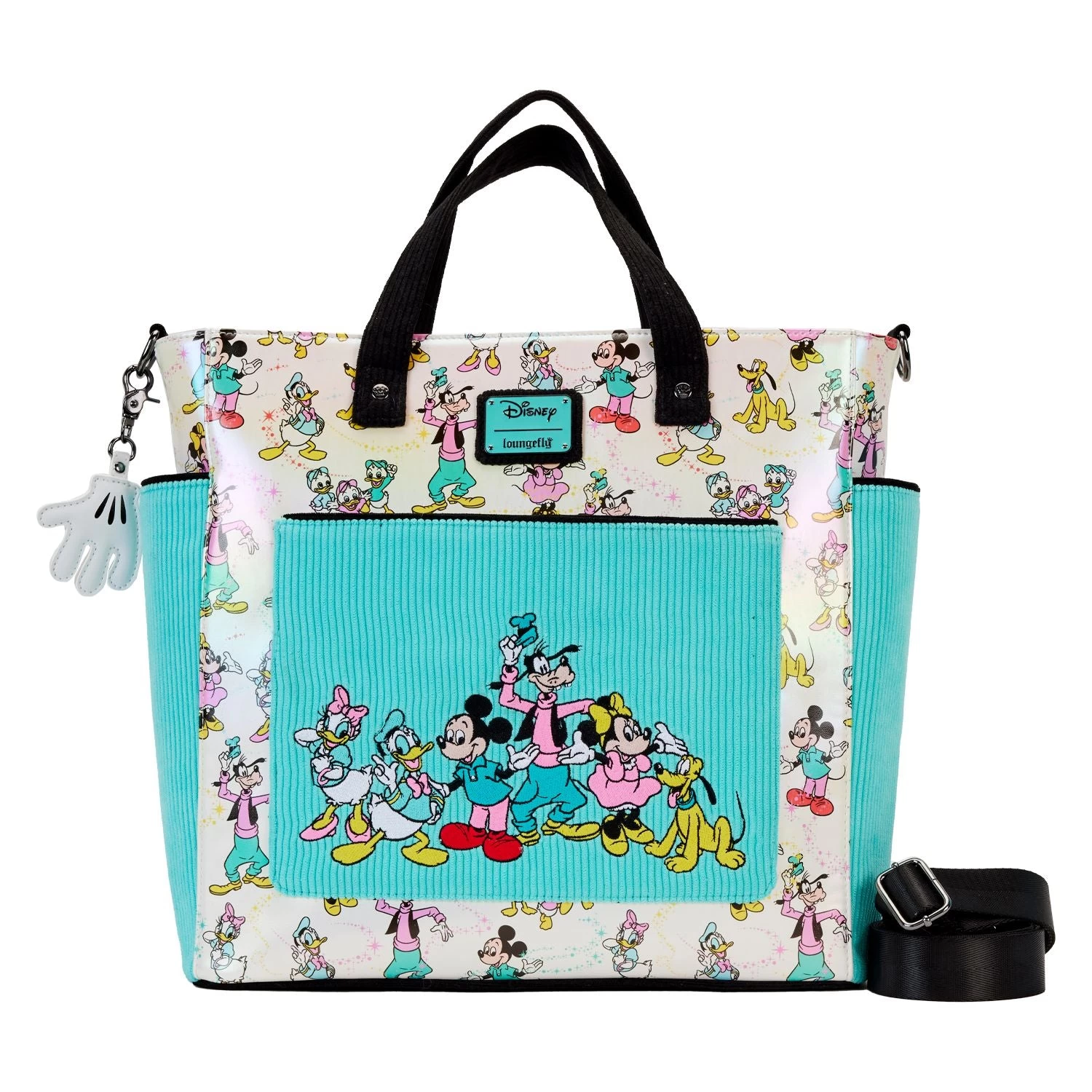 Preorder Loungefly Disney D100 Classic AOP Convertible Tote Bag 1 Preorder Loungefly Disney D100 Classic AOP Convertible Tote Bag
