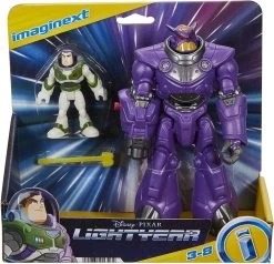 Disney Pixar Lightyear Imaginext Battle Blast Zurg With Buzz -Disney Toys 81LQUpvuywL. AC SL1500