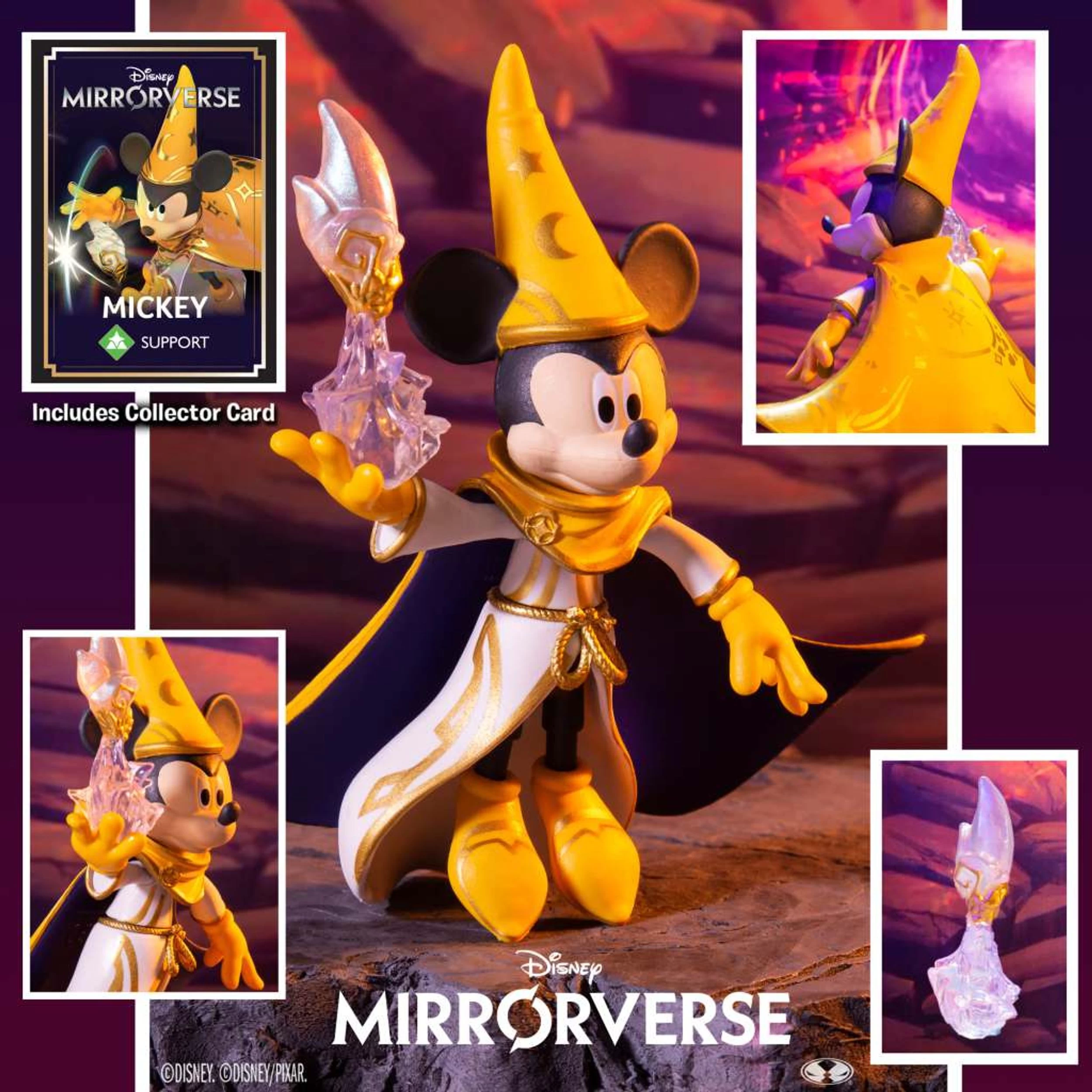 Disney Mirror 5 Inch Mickey Mouse Action Figure 1 Disney Mirror 5 Inch Mickey Mouse Action Figure