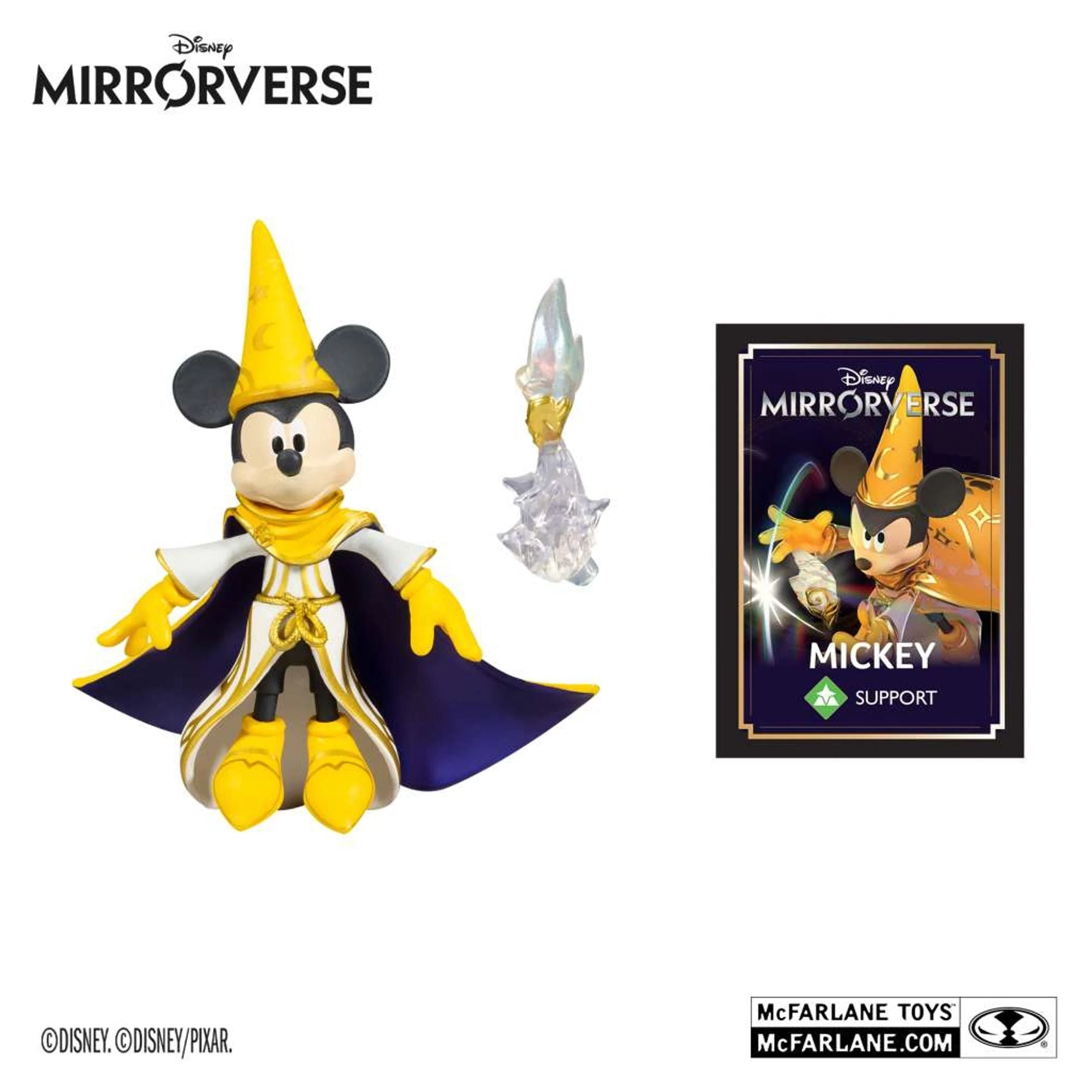 Disney Mirror 5 Inch Mickey Mouse Action Figure 2 Disney Mirror 5 Inch Mickey Mouse Action Figure - Image 2