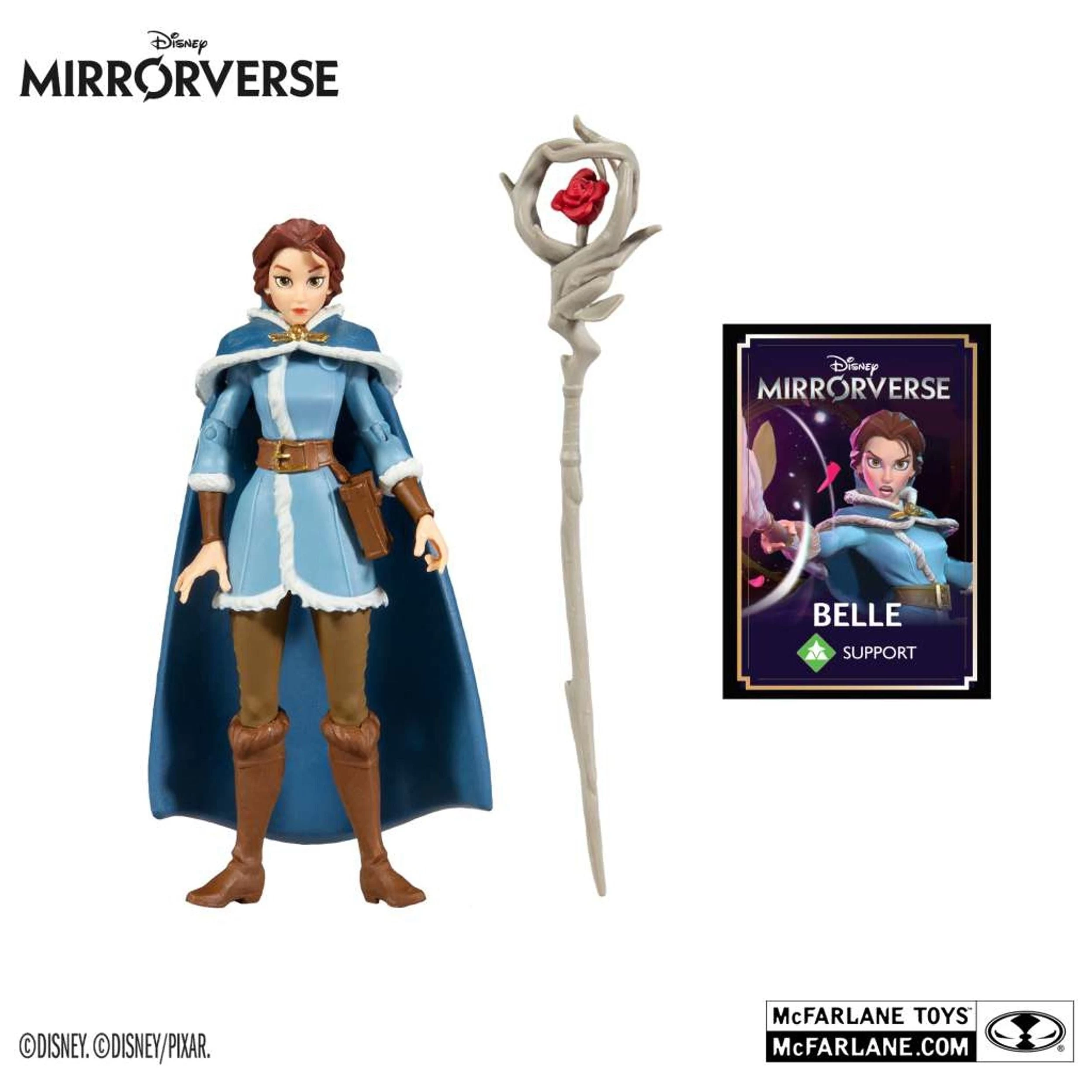 Disney Mirror 5 Inch Belle Action Figure 2 Disney Mirror 5 Inch Belle Action Figure - Image 2
