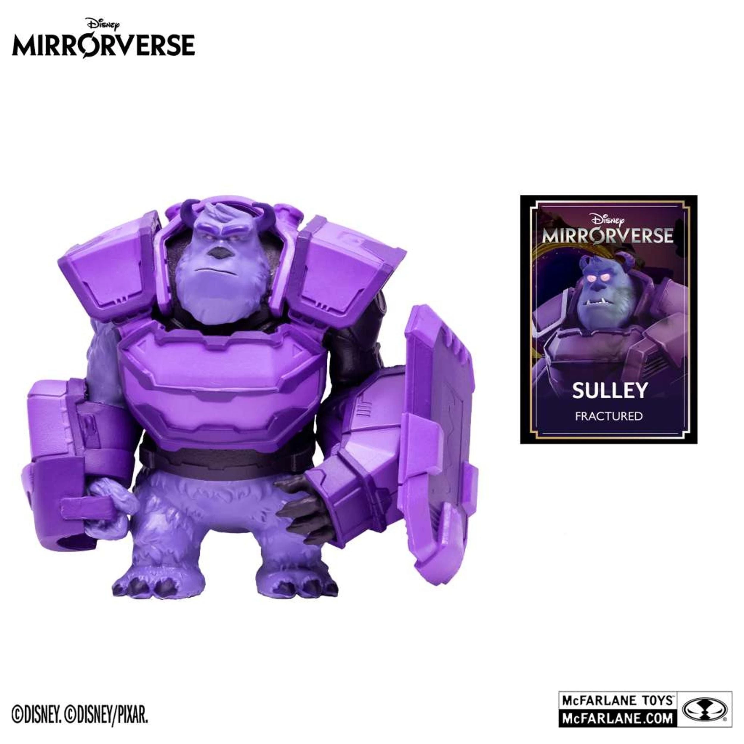 Disney Mirror 5 Inch Sulley Fractured Action Figure 1 Disney Mirror 5 Inch Sulley Fractured Action Figure