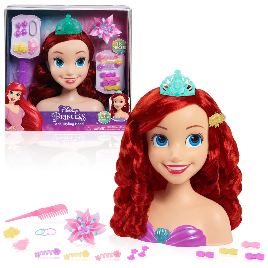 Disney Princess Ariel Styling Head 1 Disney Princess Ariel Styling Head
