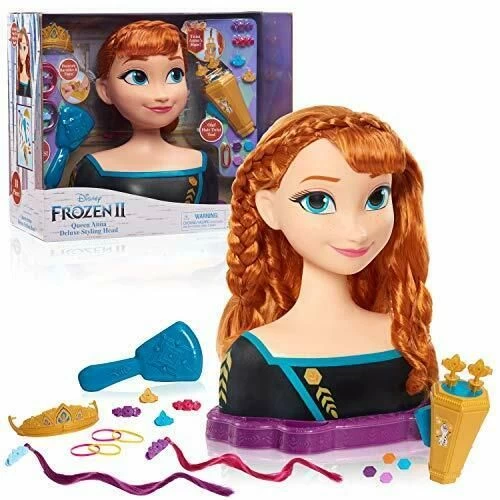 Disney Frozen 2 Queen Anna Deluxe Styling Head 32800 1 Disney Frozen 2 Queen Anna Deluxe Styling Head 32800